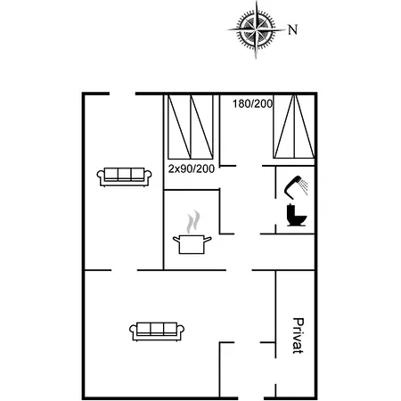 Fulla - 1-1km From The Sea By Interhome Tatil Evi Skagen